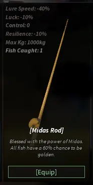 Midas Rod